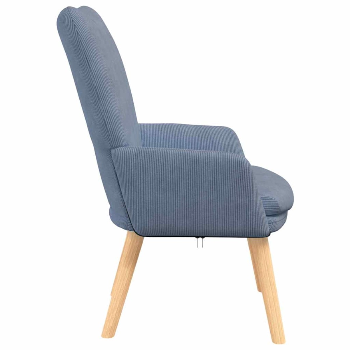vidaXL Πολυθρόνα Μπλε 63 x 67 x 94 εκ. ύφασμα