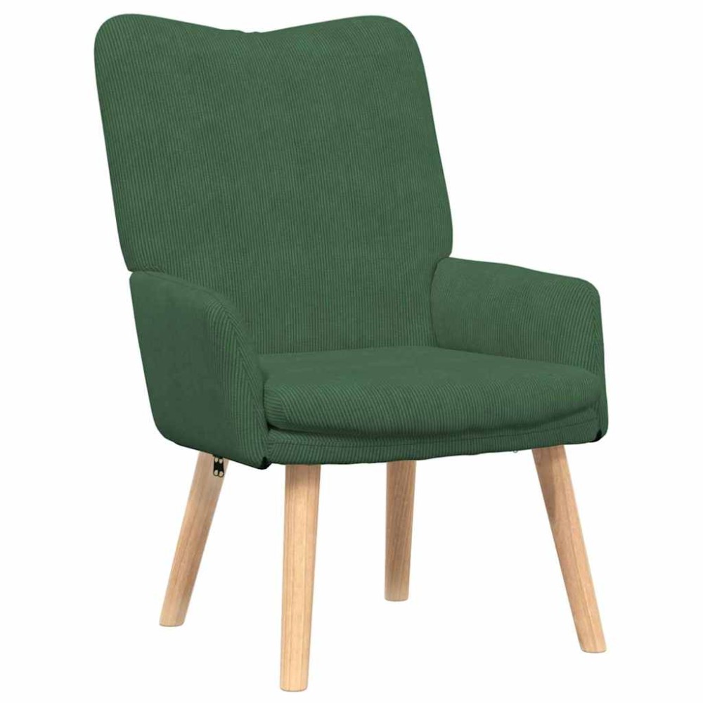 vidaXL Πολυθρόνα Τζαγκουάρ Πράσινο 63 x 67 x 94 εκ. ύφασμα