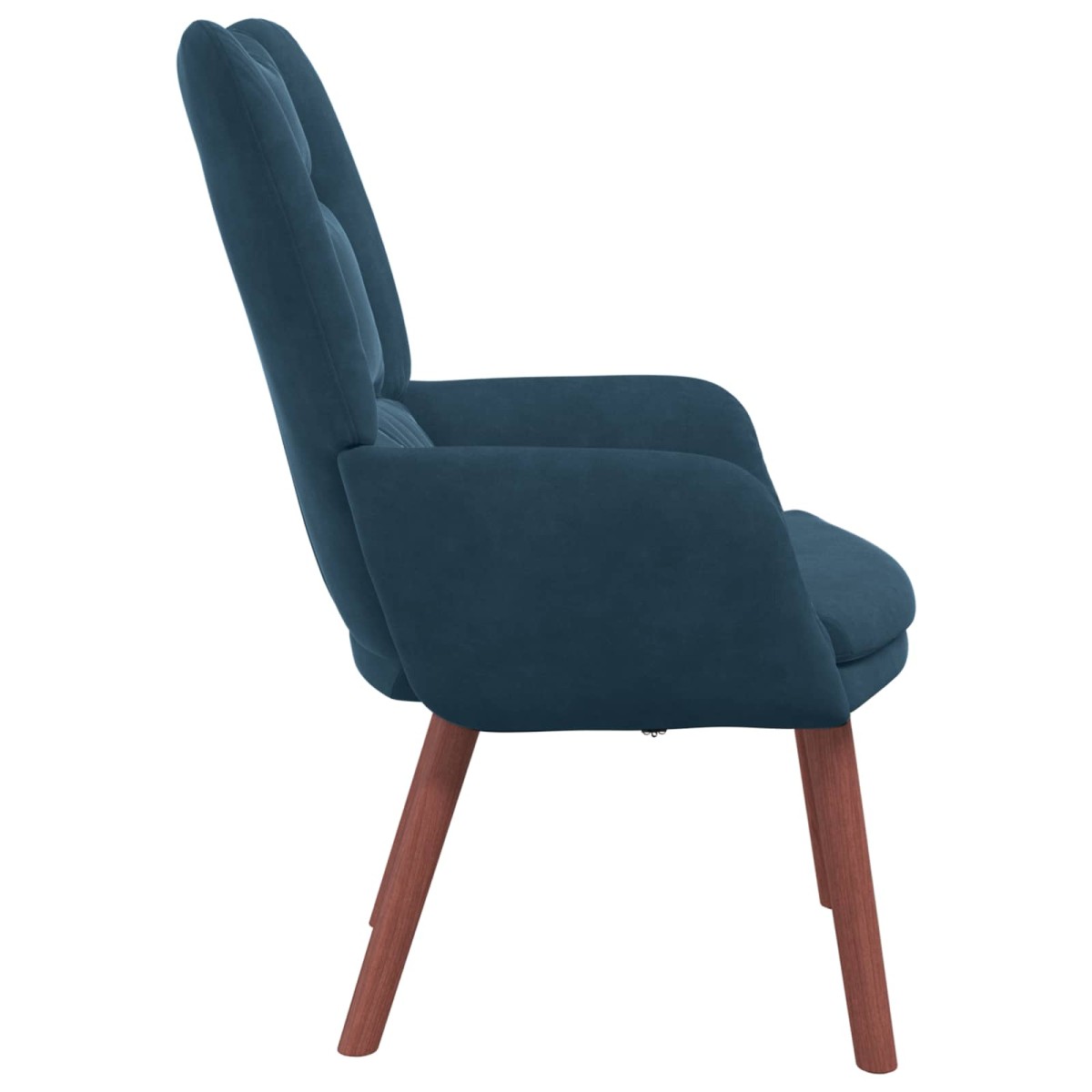 vidaXL Πολυθρόνα Μπλε 63 x 67 x 94 εκ. Βελούδο