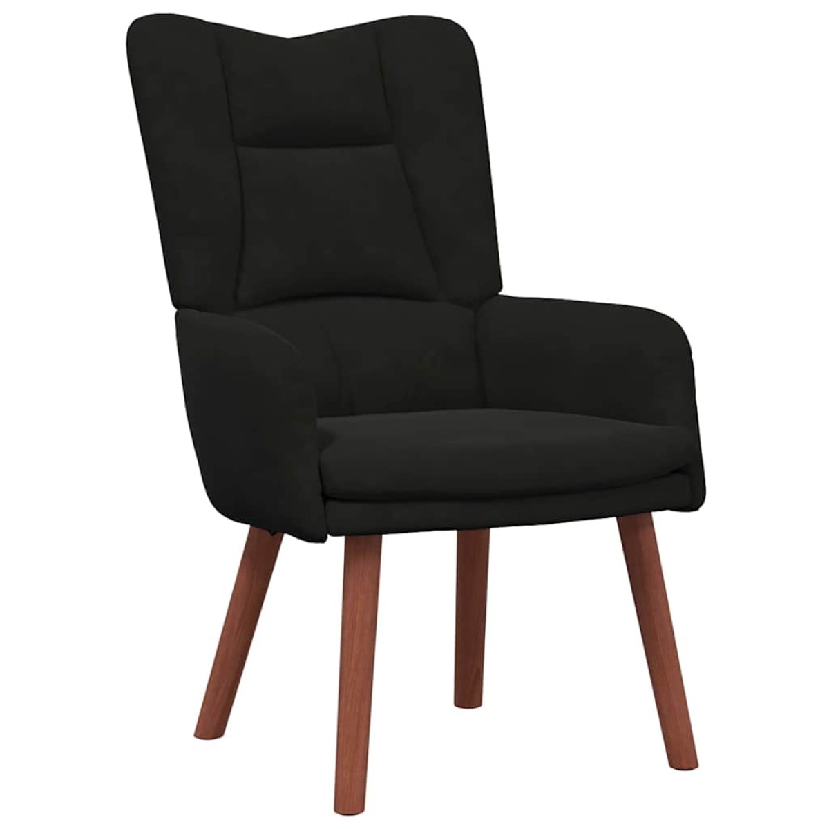 vidaXL Πολυθρόνα Μαύρο 63 x 67 x 94 εκ. Βελούδο