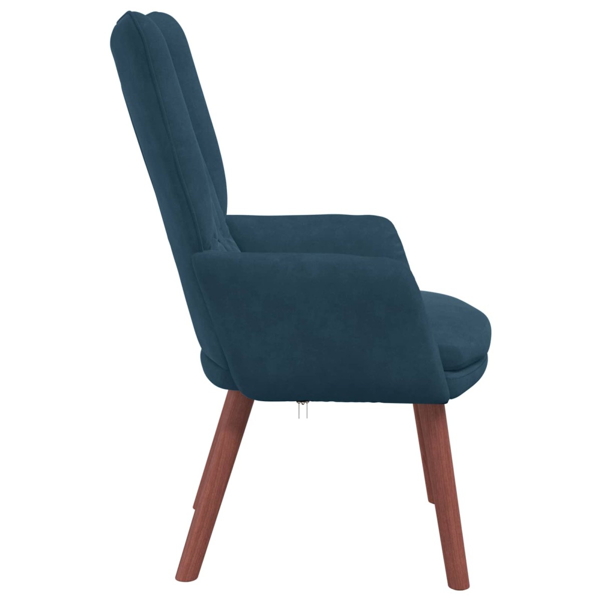 vidaXL Πολυθρόνα Μπλε 63 x 67 x 94 εκ. Βελούδο
