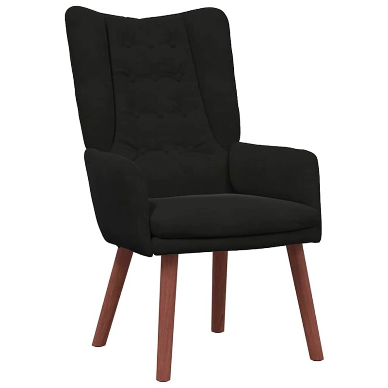 vidaXL Πολυθρόνα Μαύρο 63 x 67 x 94 εκ. Βελούδο