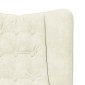 vidaXL Πολυθρόνα Κρεμ 63 x 67 x 94 εκ. Βελούδο