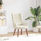vidaXL Πολυθρόνα Κρεμ 63 x 67 x 94 εκ. Βελούδο