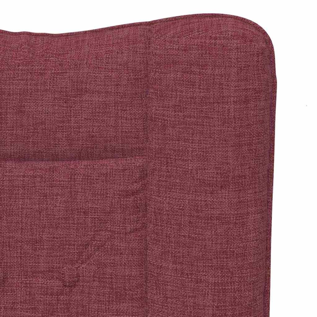 vidaXL Πολυθρόνα Κόκκινο 63 x 67 x 94 εκ. Ύφασμα και κόντρα πλακέ