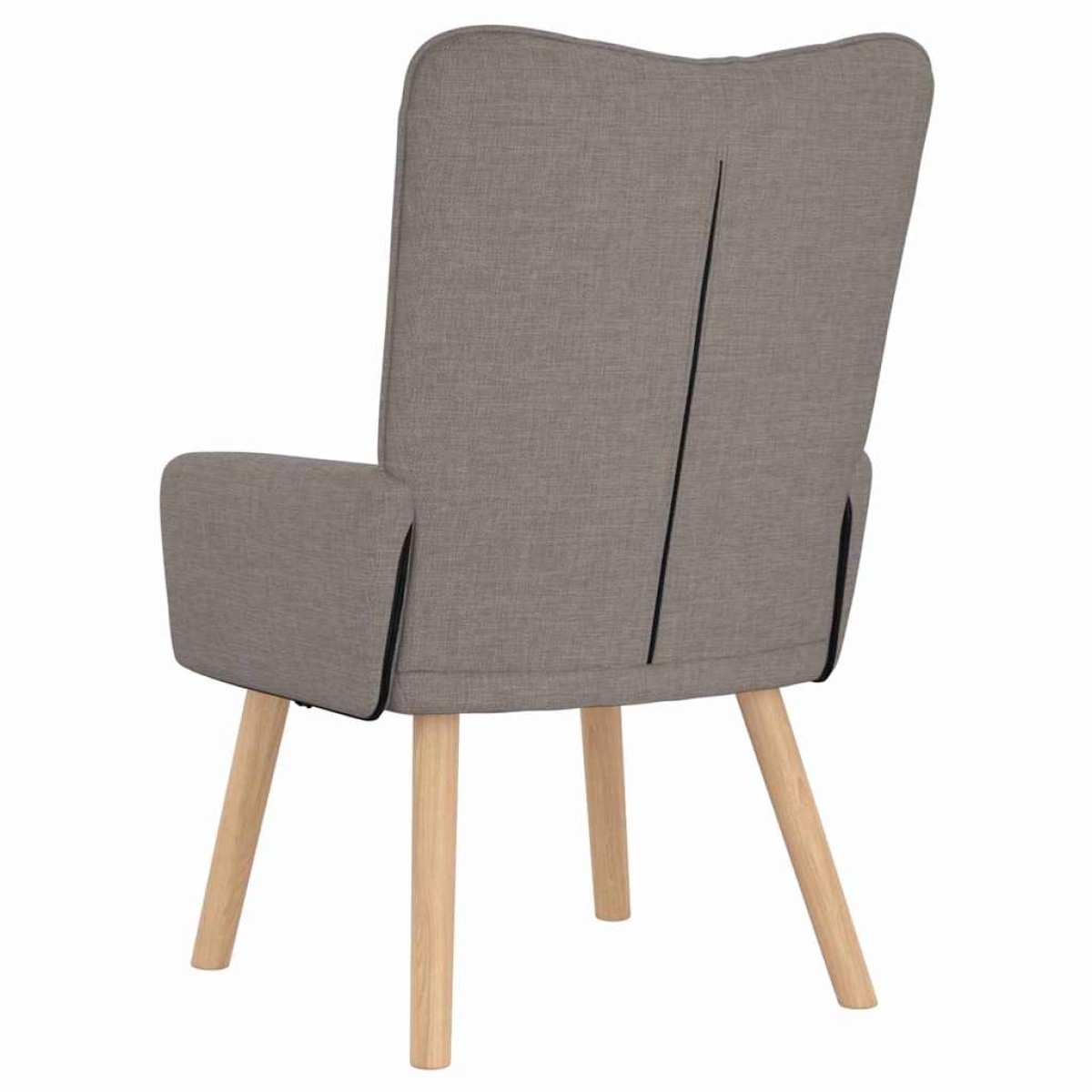 vidaXL Πολυθρόνα Taupe 63 x 67 x 94 εκ. Ύφασμα και κόντρα πλακέ