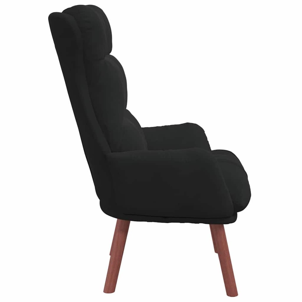 vidaXL Πολυθρόνα Μαύρο 69 x 74 x 93 εκ. Βελούδο