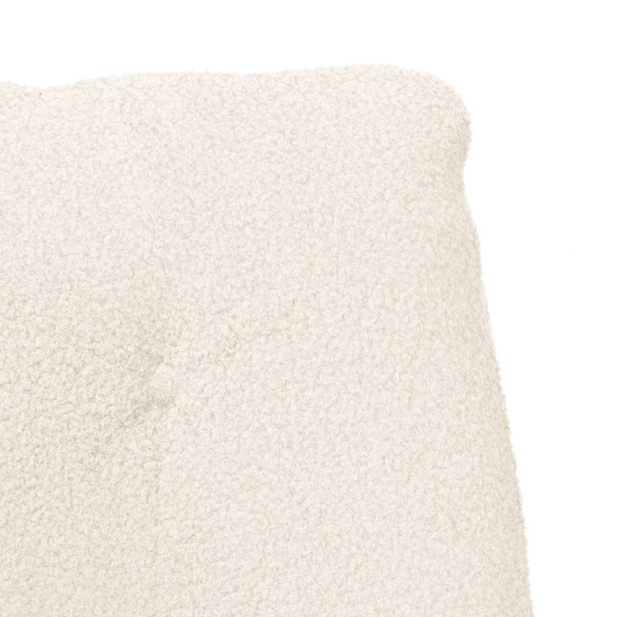 vidaXL Πολυθρόνα Κρεμ 69 x 74 x 93 εκ. Υφάσματος Sherpa