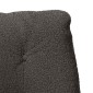 vidaXL Πολυθρόνα Σκούρο Γκρι 69 x 74 x 93 εκ. Υφάσματος Sherpa
