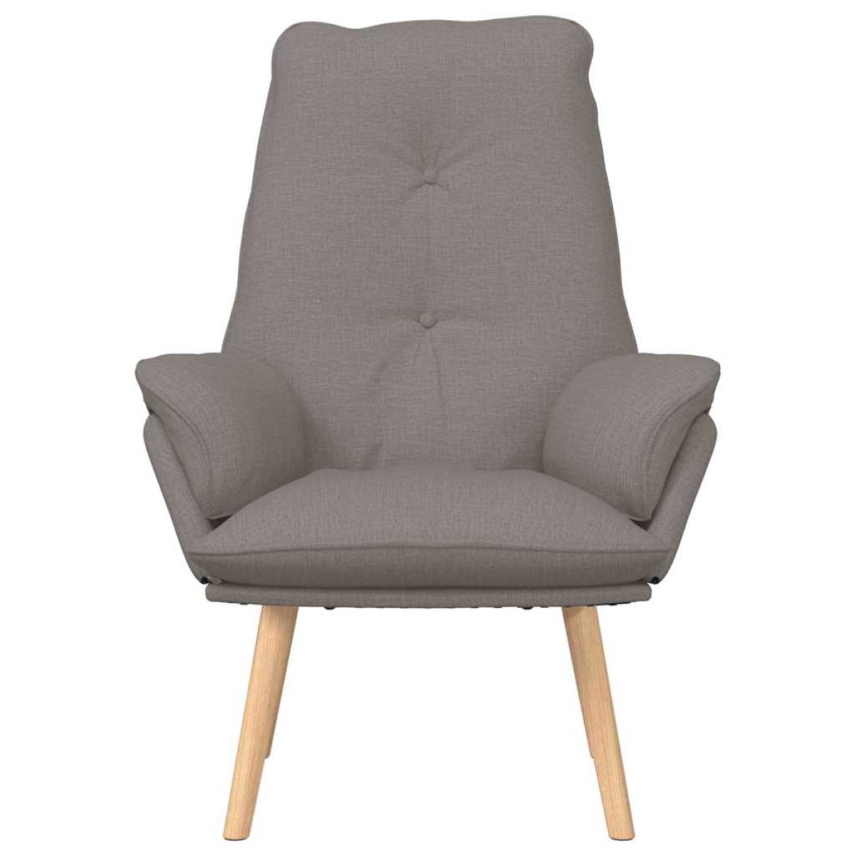 vidaXL Πολυθρόνα Taupe 69 x 74 x 93 εκ. Ύφασμα και Κόντρα Πλακέ