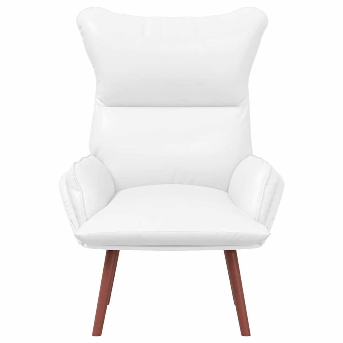 vidaXL Πολυθρόνα Λευκό 69 x 74 x 93 εκ. Δερματίνη