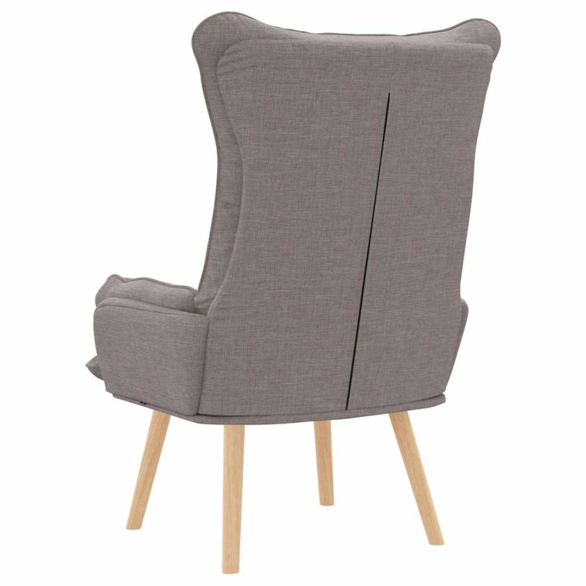 vidaXL Πολυθρόνα Taupe 69 x 74 x 93 εκ. Ύφασμα και Κόντρα Πλακέ