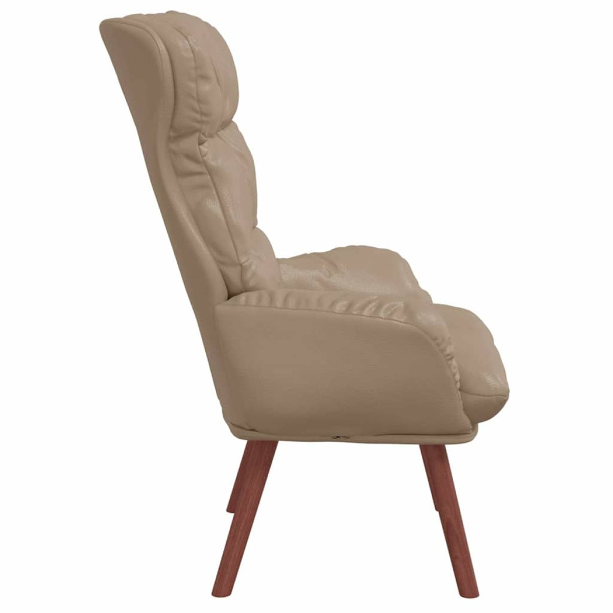 vidaXL Πολυθρόνα Καπουτσίνο 69 x 74 x 93 εκ. Δερματίνη