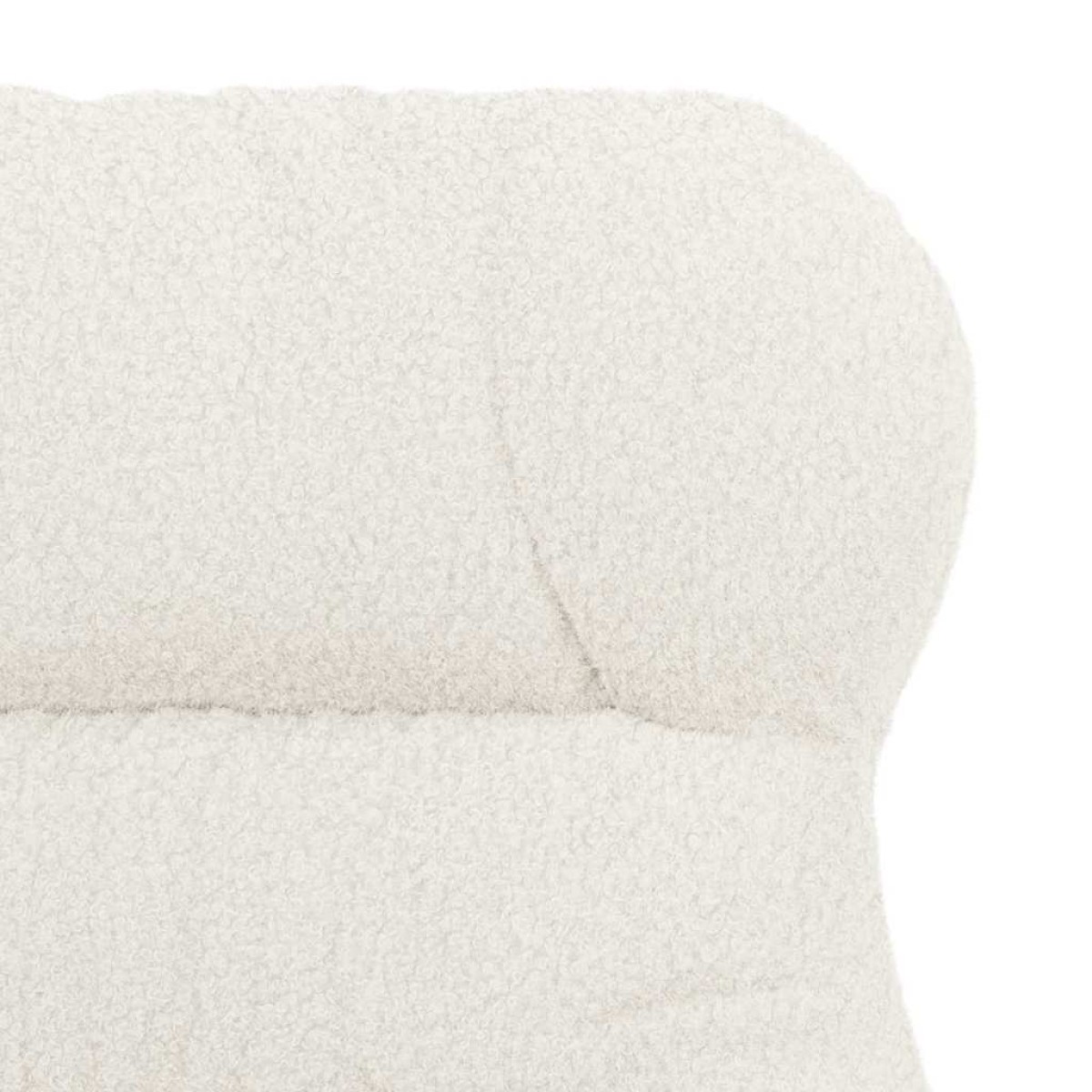 vidaXL Πολυθρόνα Κρεμ 69 x 74 x 93 εκ. Υφάσματος Sherpa