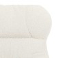 vidaXL Πολυθρόνα Κρεμ 69 x 74 x 93 εκ. Υφάσματος Sherpa