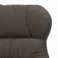 vidaXL Πολυθρόνα Σκούρο Γκρι 69 x 74 x 93 εκ. Υφάσματος Sherpa