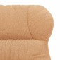 vidaXL Πολυθρόνα Μπεζ 69 x 74 x 93 εκ. Υφάσματος Sherpa