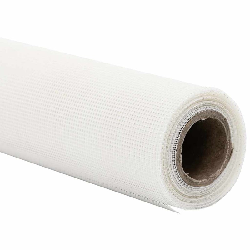vidaXL Σίτα εντόμων Λευκό 60 x 500 cm Γυαλί-Ίνα