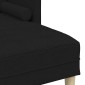 vidaXL Σετ Καναπέ Μαύρο 173 x 131 x 67 εκ Πολυεστέρας