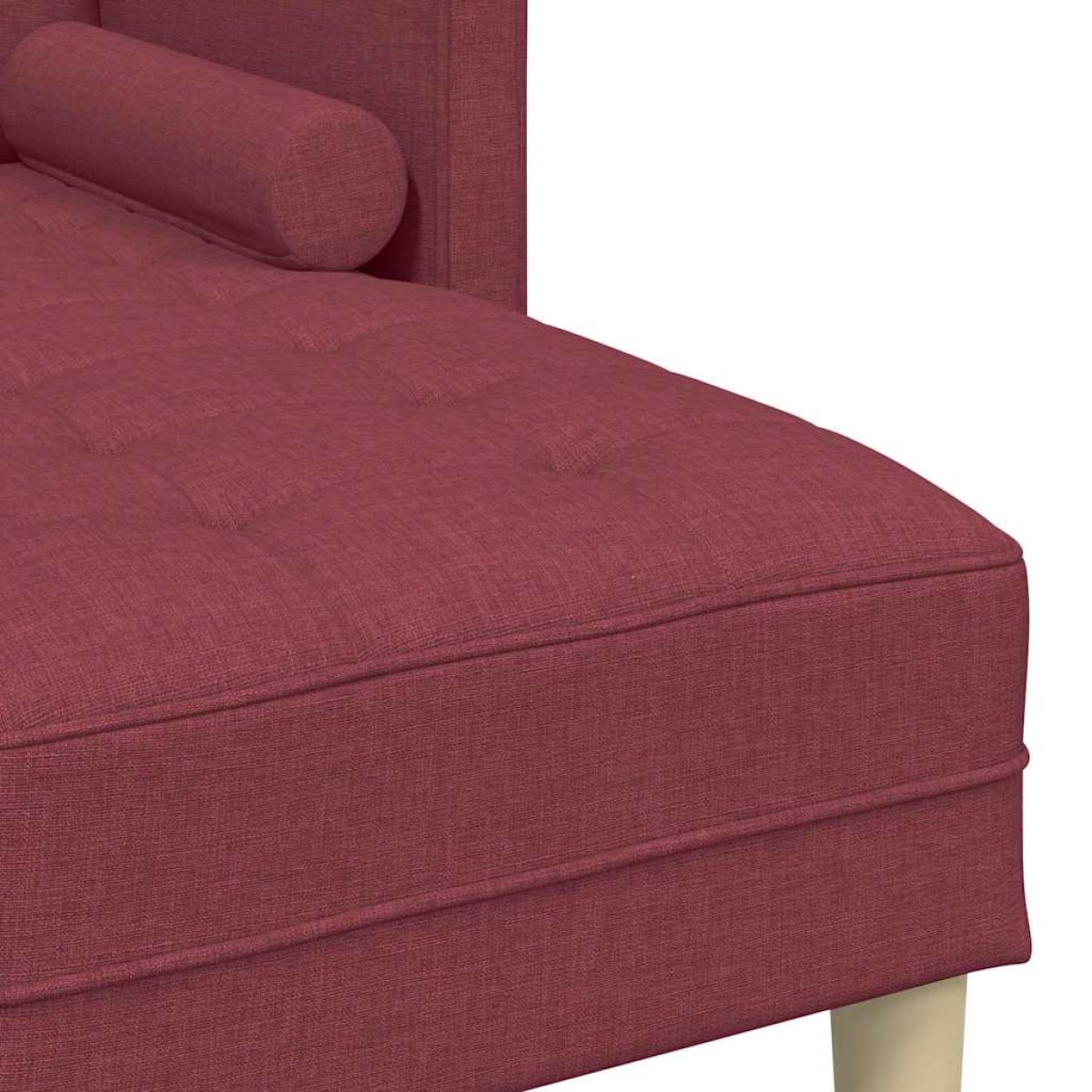 vidaXL Σετ Καναπέ Κόκκινο 173 x 131 x 67 εκ Πολυεστέρας