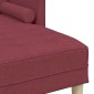 vidaXL Σετ Καναπέ Κόκκινο 173 x 131 x 67 εκ Πολυεστέρας