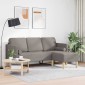 vidaXL Σετ Καναπέ Taupe 173 x 131 x 67 εκ Πολυεστέρας