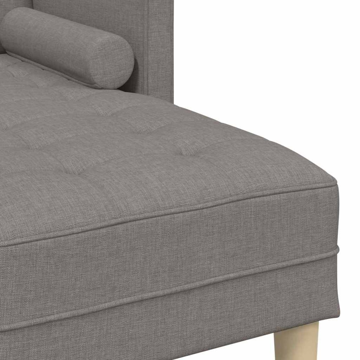 vidaXL Σετ Καναπέ Taupe 173 x 131 x 67 εκ Πολυεστέρας
