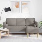 vidaXL Σετ Καναπέ Taupe 173 x 131 x 67 εκ Πολυεστέρας