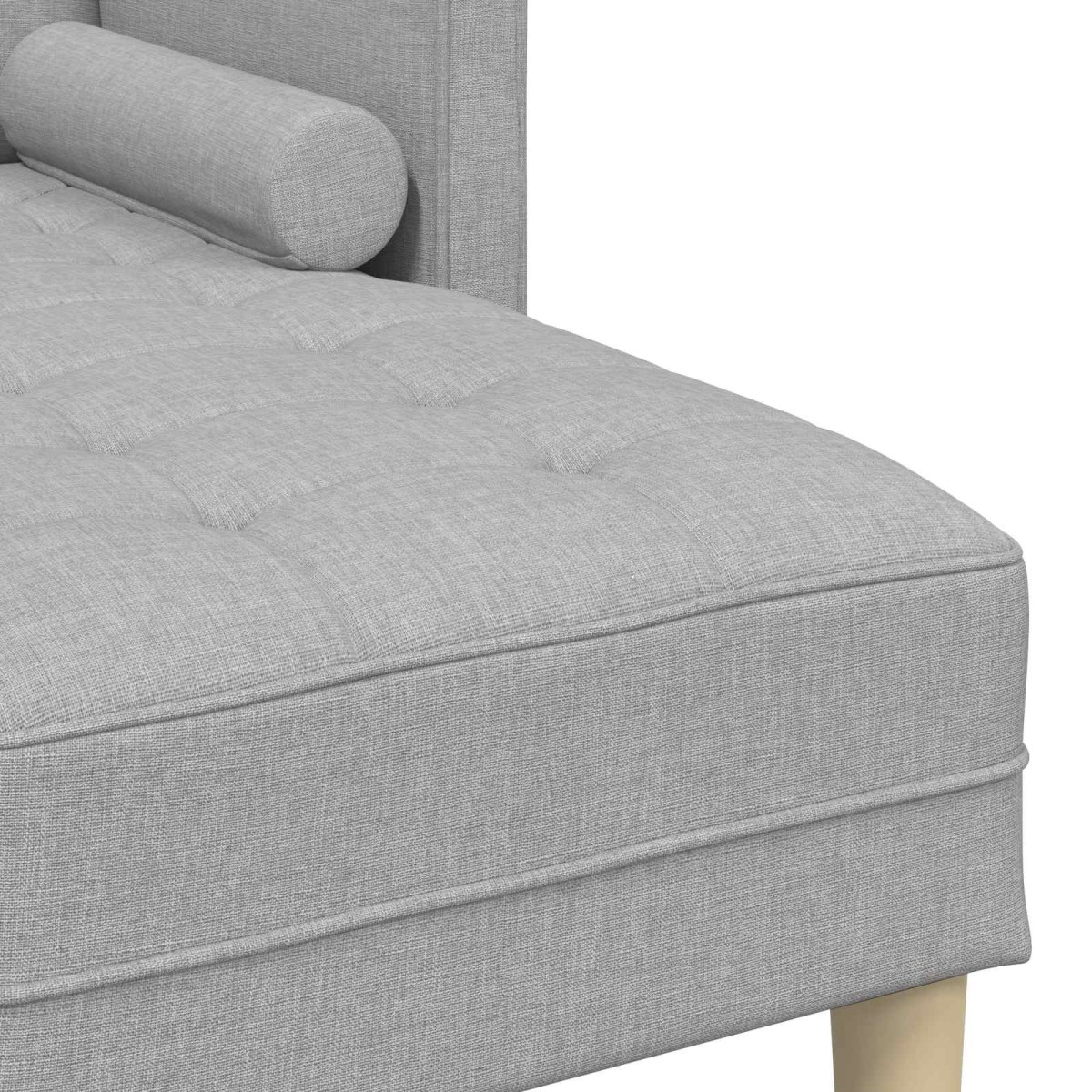 vidaXL Σετ Καναπέ Σκίουρος Γκρί 173 x 131 x 67 εκ Πολυεστέρας