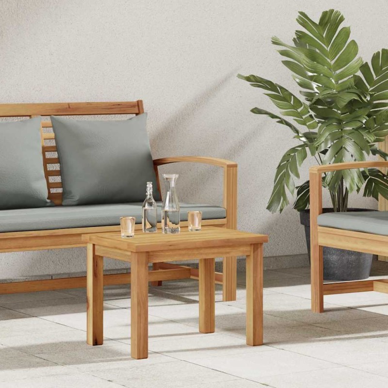 vidaXL Τραπεζάκι σαλονιού Καφέ 50 x 35 x 36 cm Στερεό Ξύλο Τίκ
