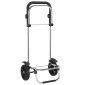 vidaXL Καρότσι Αγορών Μπλε 36,5 x 46,5 x 100,5 εκ Ύφασμα Oxford