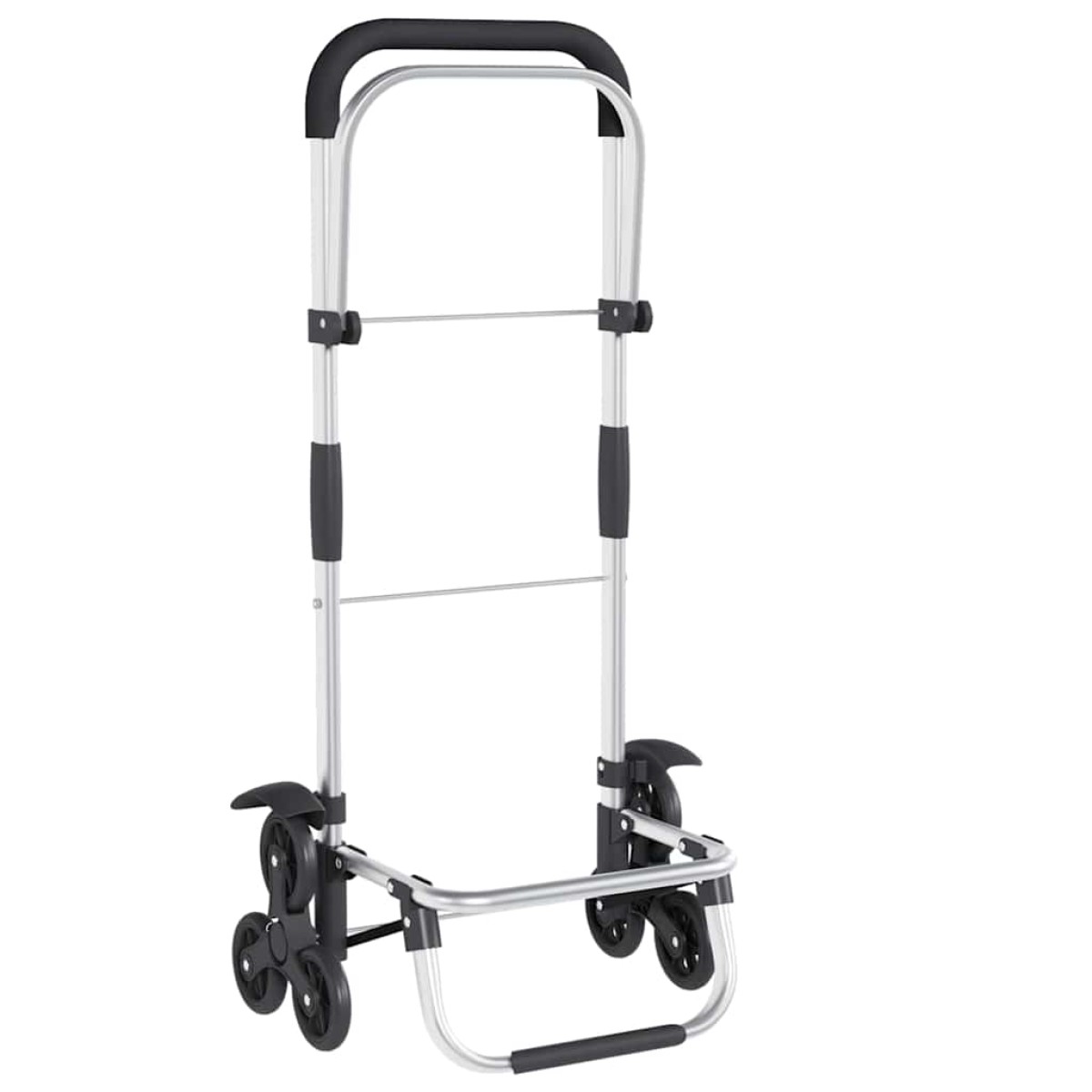 vidaXL Καρότσι Αγορών Μπλε 47 x 39 x 100,5 εκ. Ύφασμα Oxford