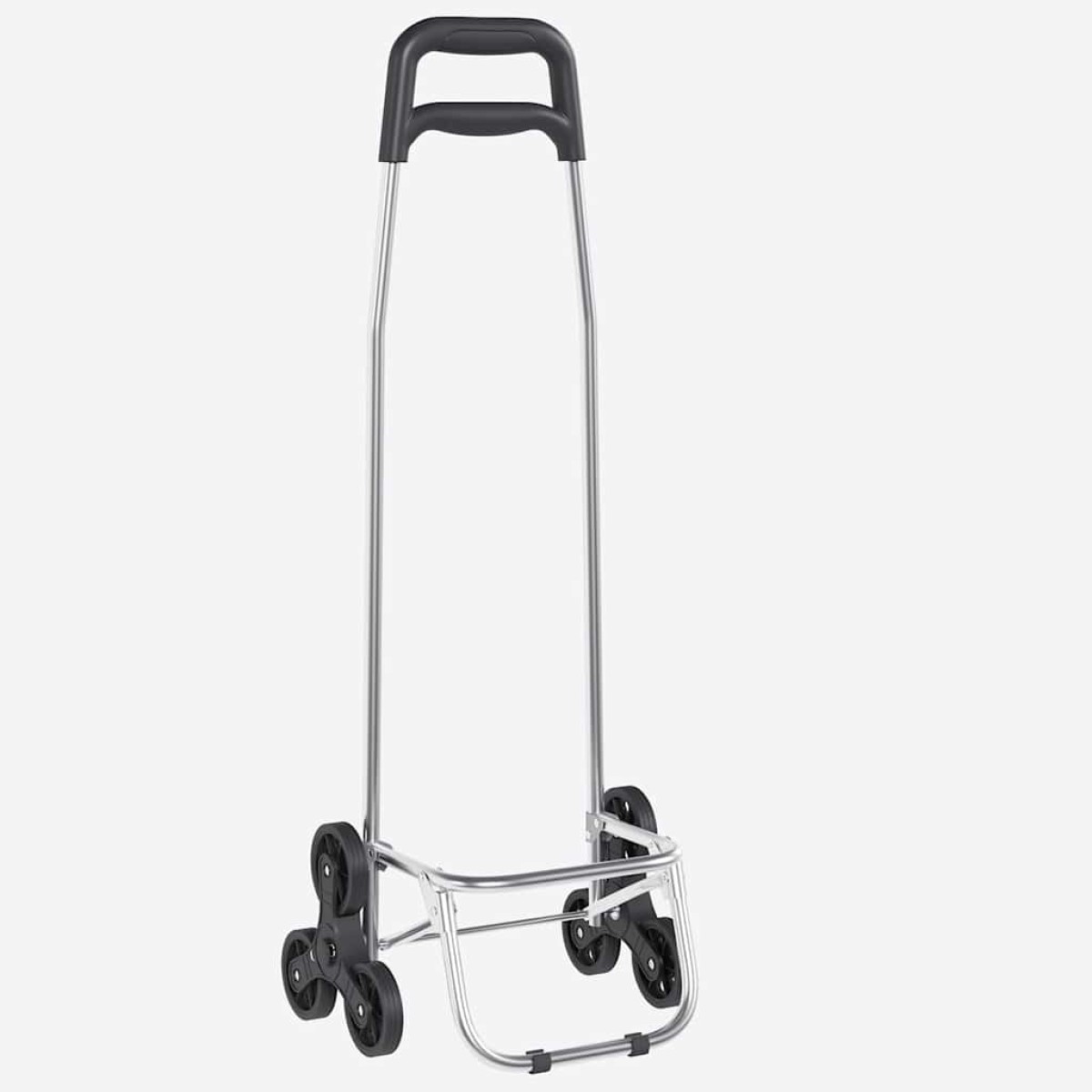 vidaXL Καρότσι Αγορών Πράσινο 39,5 x 33 x 93 εκ Ύφασμα Oxford
