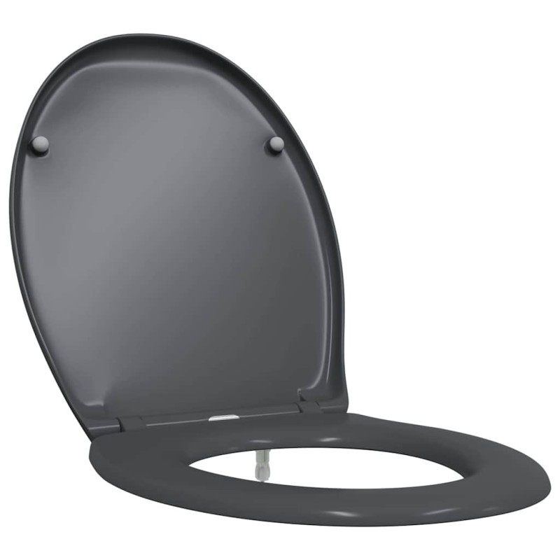 vidaXL Λεκάνη Ανθρακί 47 x 37 x 4 εκ Δυροπλάστ