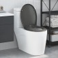 vidaXL Λεκάνη Ανθρακί 47 x 37 x 4 εκ Δυροπλάστ