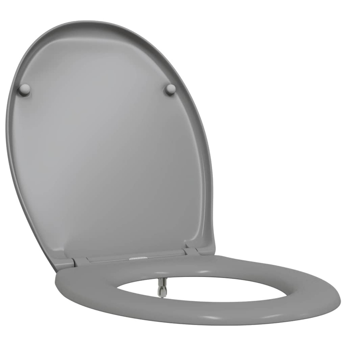 vidaXL Λεκάνη Γκρι 47 x 37 x 4 εκ Δυροπλάστ