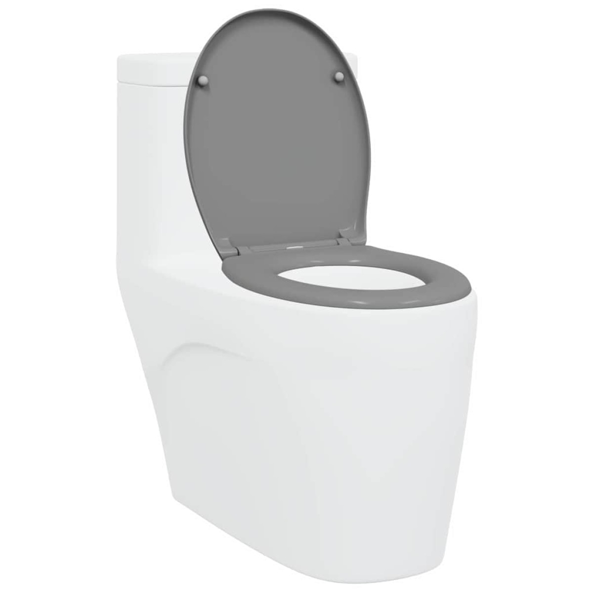 vidaXL Λεκάνη Γκρι 47 x 37 x 4 εκ Δυροπλάστ