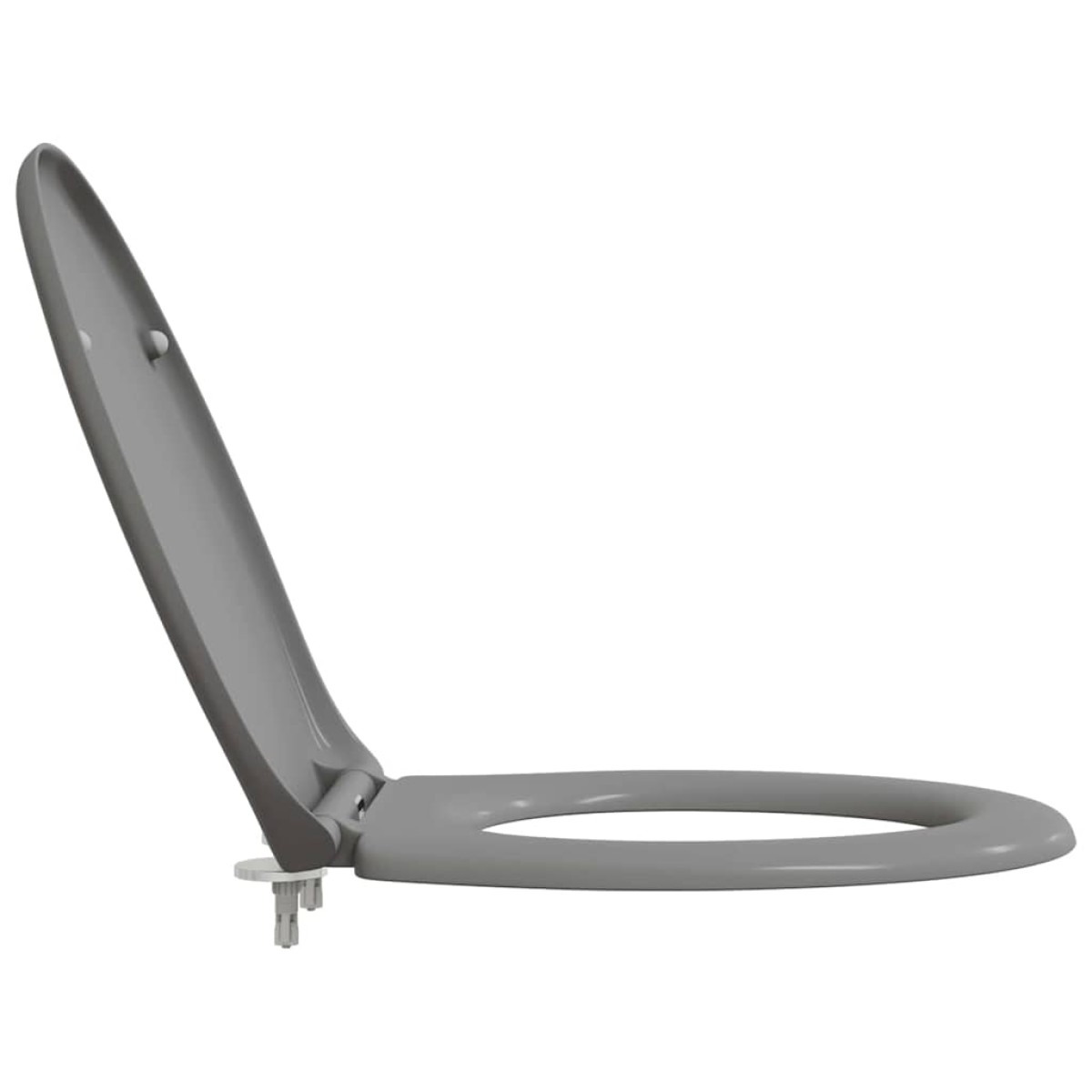 vidaXL Λεκάνη Γκρι 47 x 37 x 4 εκ Δυροπλάστ