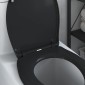 vidaXL Λεκάνη Μαύρο 47 x 37 x 4 εκ Δυροπλάστ