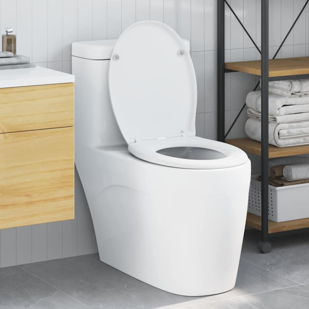 vidaXL Λεκάνη Λευκό 47 x 37 x 4 εκ Δυροπλάστ