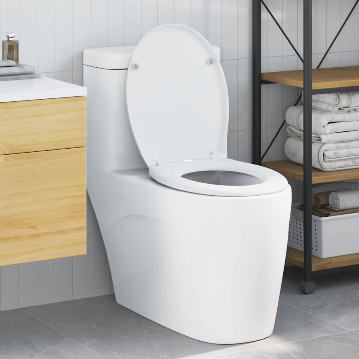 vidaXL Λεκάνη Λευκό 47 x 37 x 4 εκ Δυροπλάστ