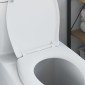 vidaXL Λεκάνη Λευκό 47 x 37 x 4 εκ Δυροπλάστ