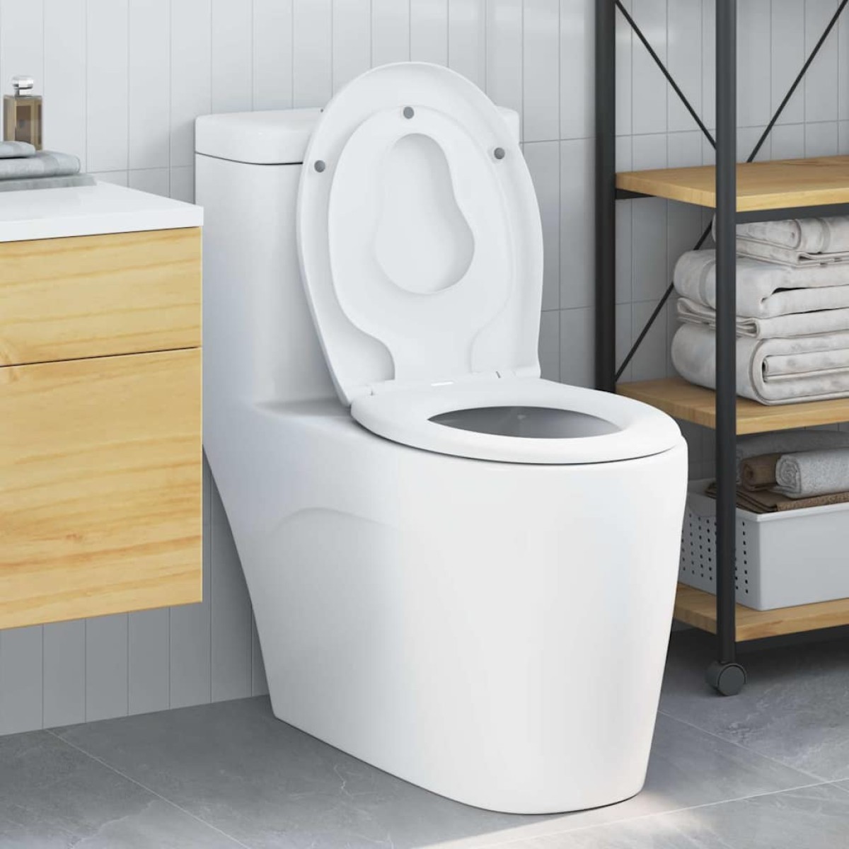 vidaXL Λεκάνη Λευκό 47 x 37 x 4 εκ Δυροπλάστ