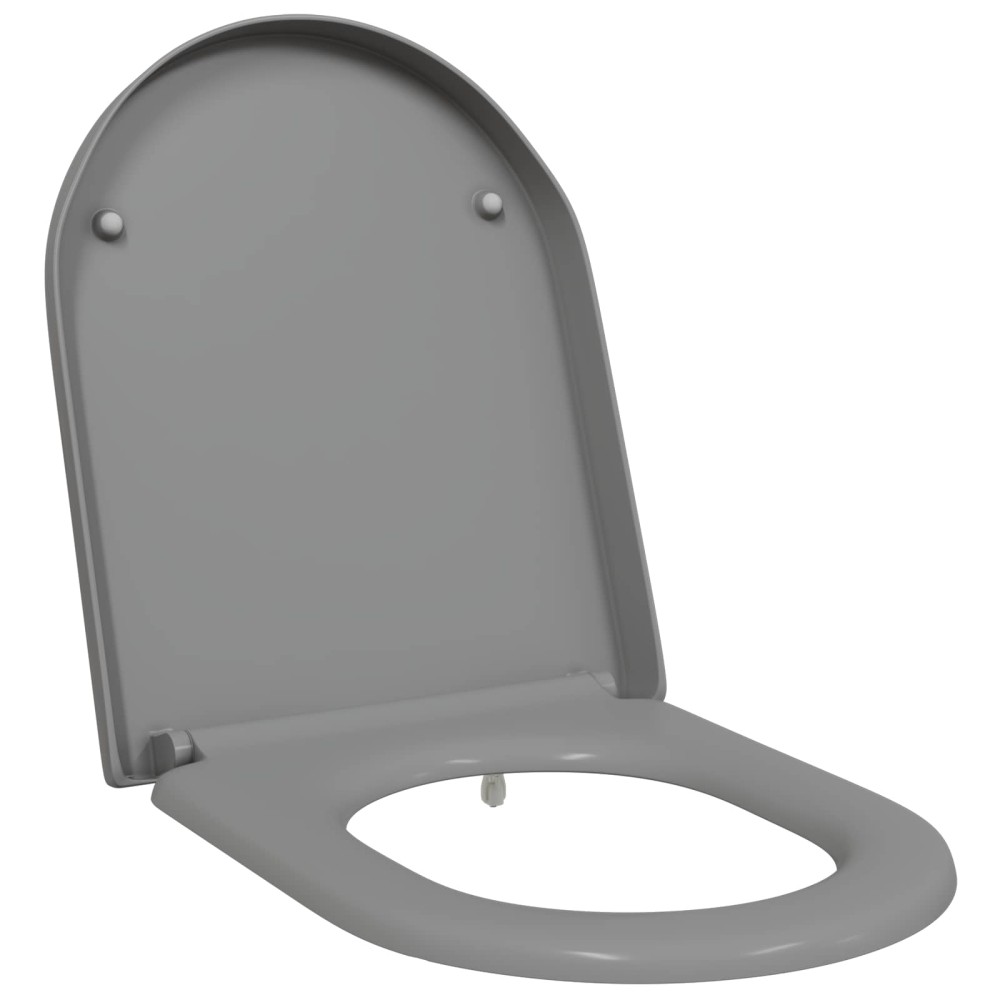 vidaXL Λεκάνη Γκρι 49 x 36 x 4 εκ Δυροπλάστ