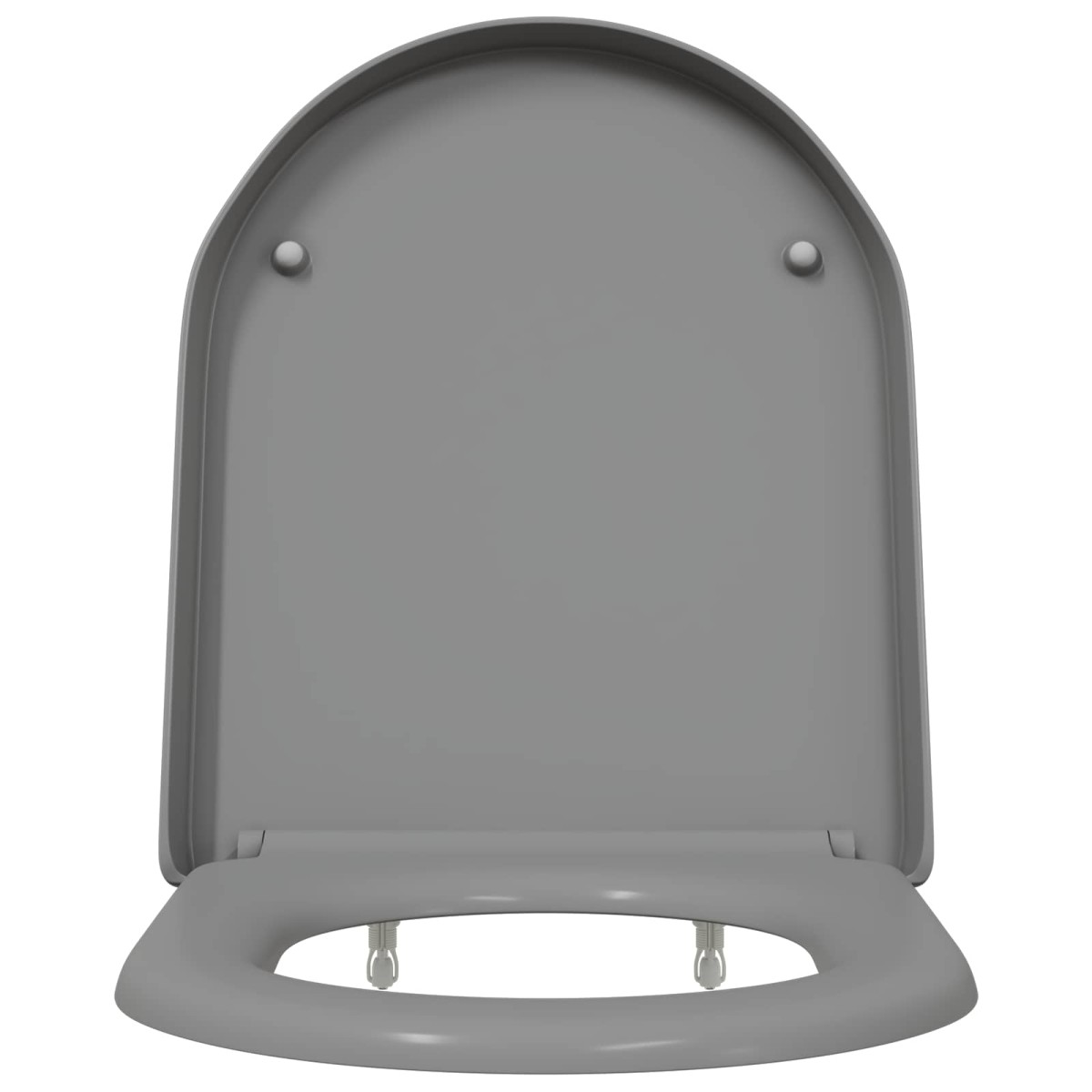 vidaXL Λεκάνη Γκρι 49 x 36 x 4 εκ Δυροπλάστ