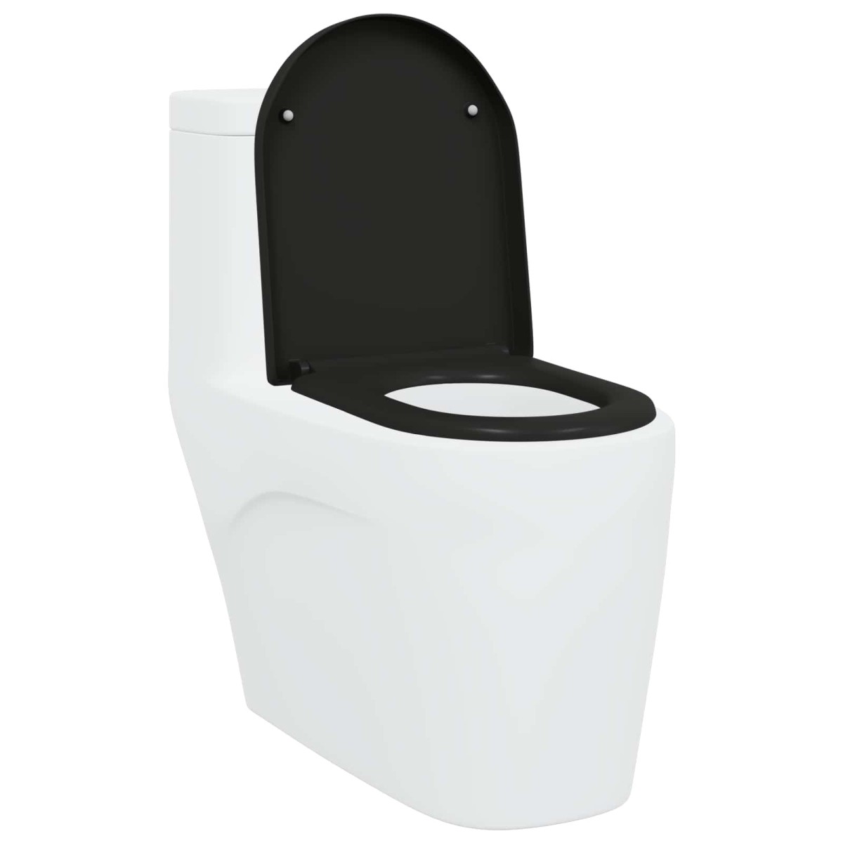 vidaXL Λεκάνη Μαύρο 49 x 36 x 4 εκ Δυροπλάστ
