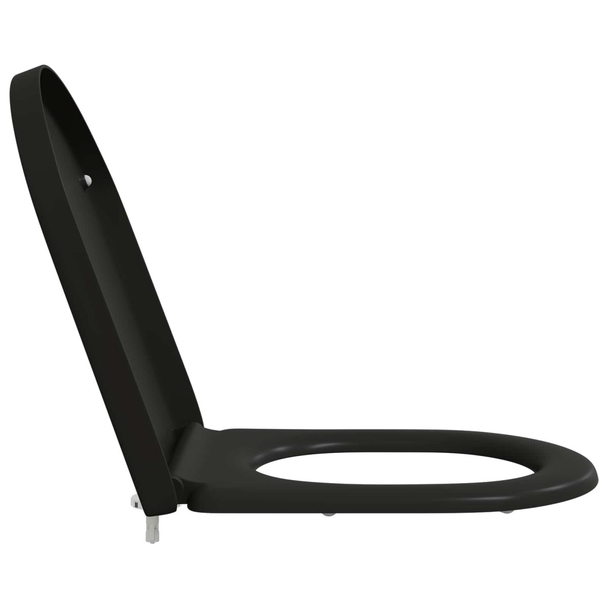 vidaXL Λεκάνη Μαύρο 49 x 36 x 4 εκ Δυροπλάστ