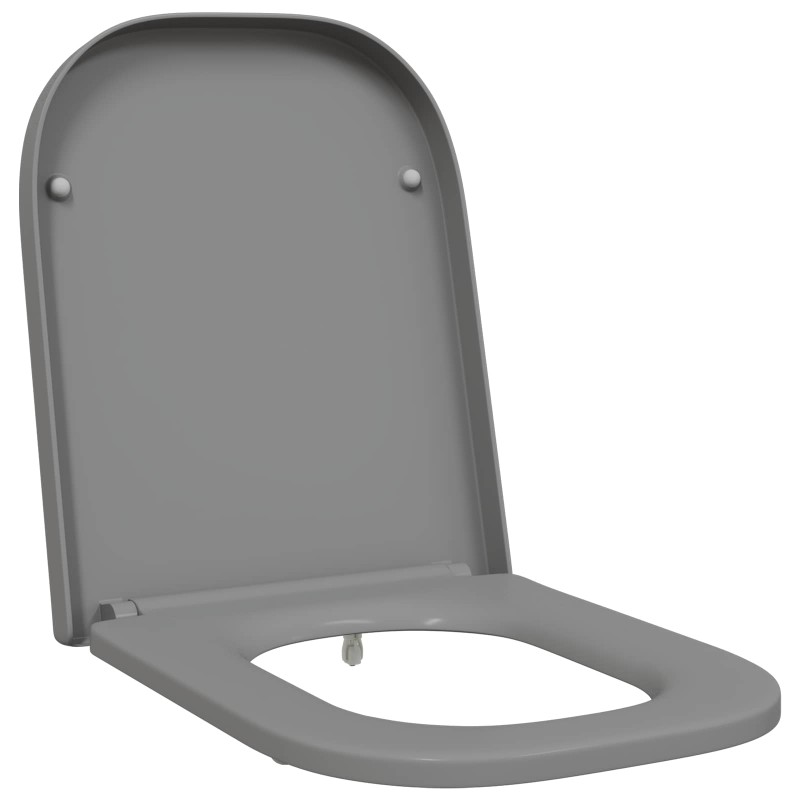 vidaXL Λεκάνη Γκρι 47,5 x 35 x 3,6 εκ Δυροπλάστ