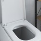 vidaXL Λεκάνη Λευκό 47,5 x 35 x 3,6 εκ Δυροπλάστ