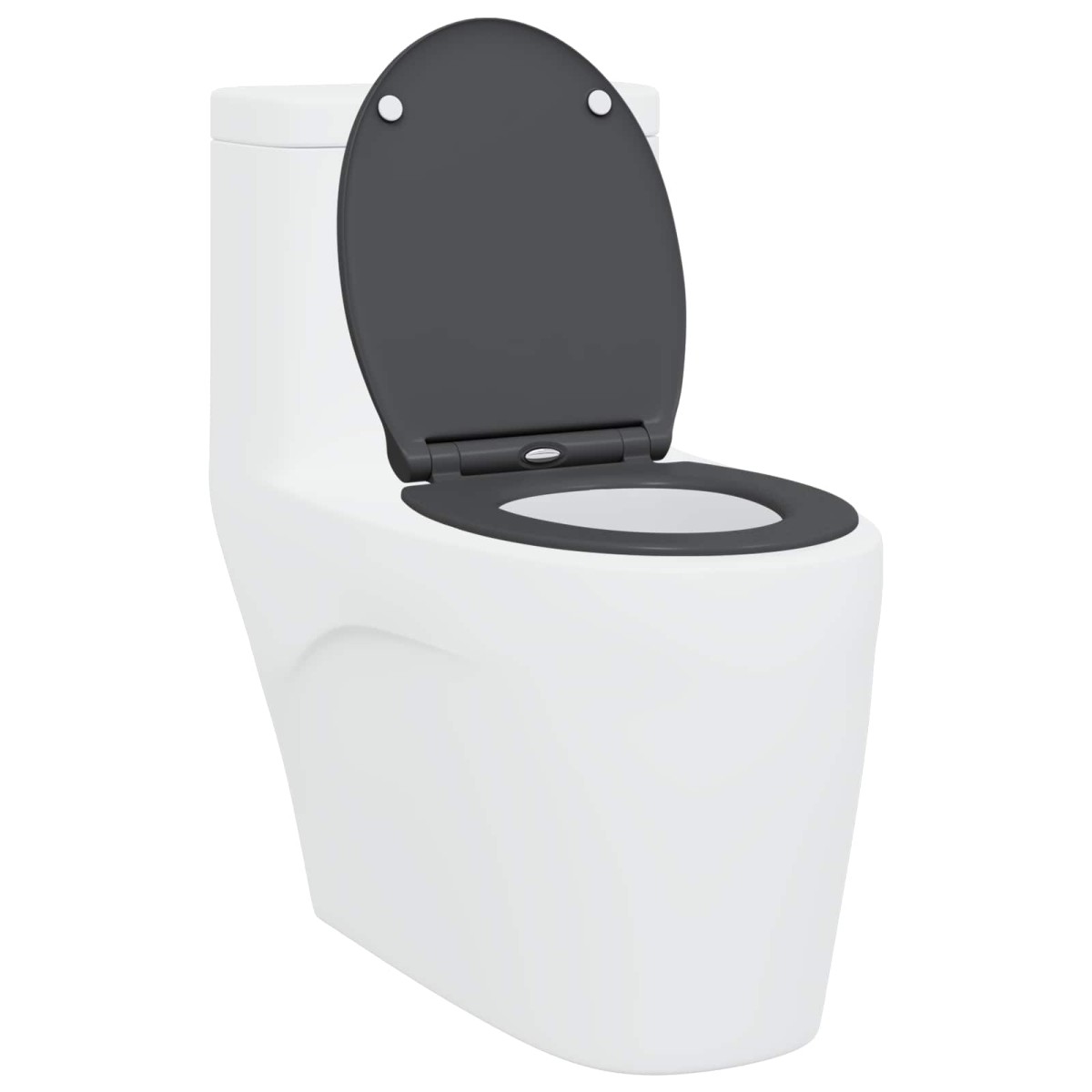 vidaXL Λεκάνη Ανθρακί 45,5 x 37,5 x 3,8 εκ. Δυροπλάστ